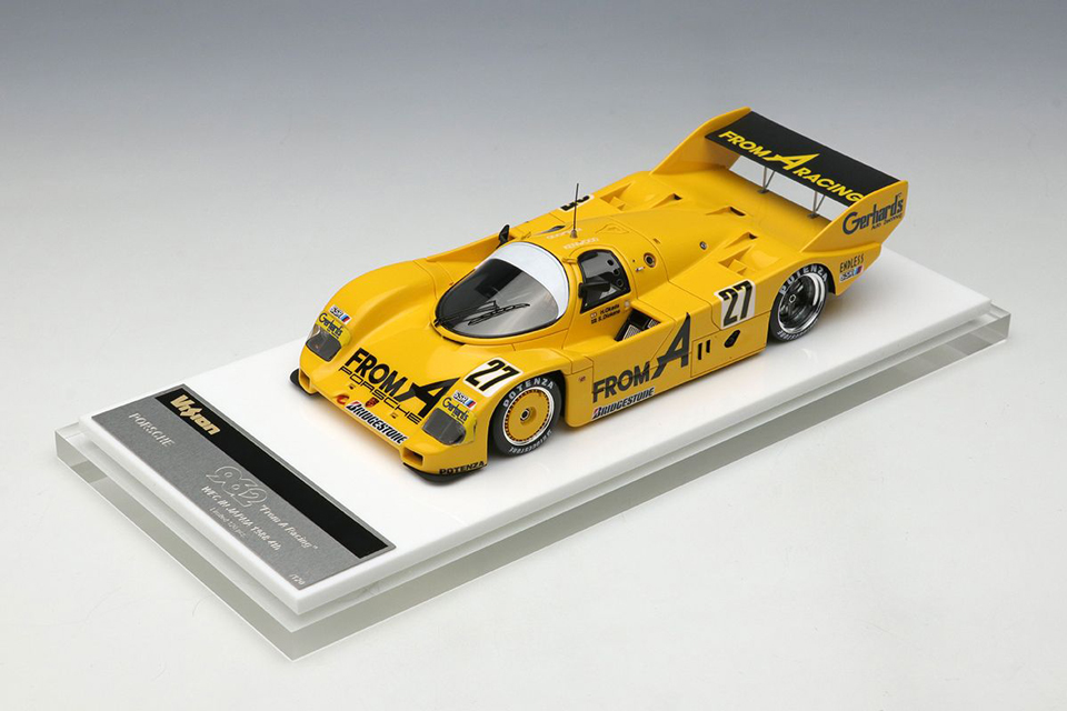 VM315 VISION 1/43 Porsche 962C ' FROM A' WEC IN JAPAN 1988 No.27 4th