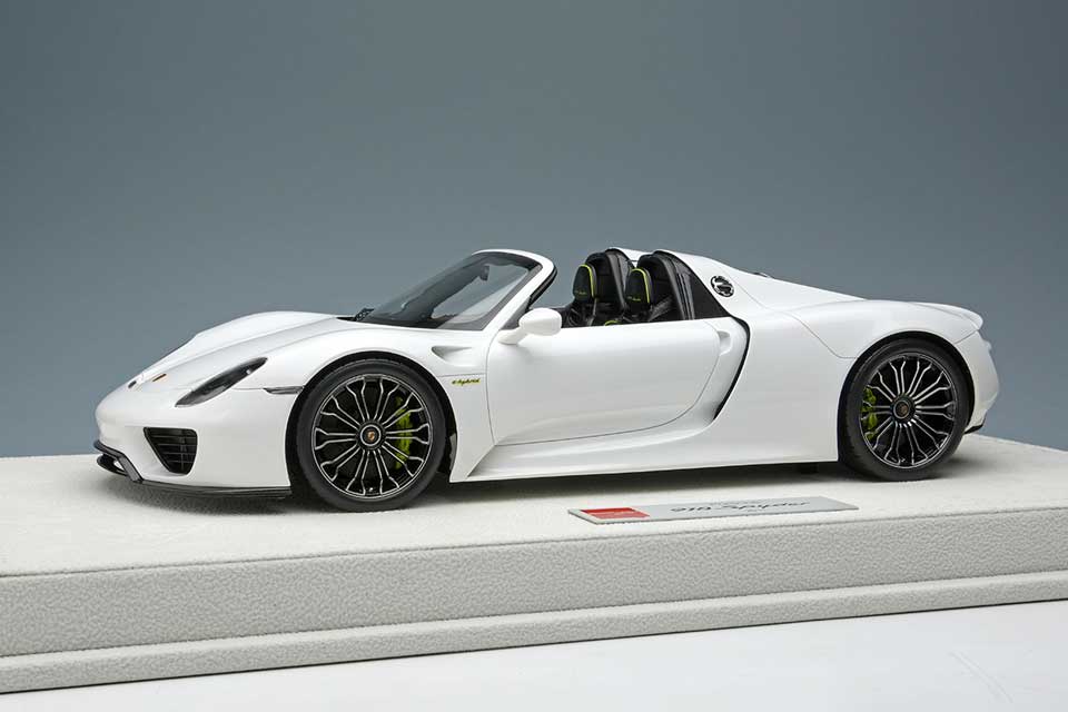 EML045B EIDOLON 1/18 Porsche 918 Spyder 2011 ホワイト