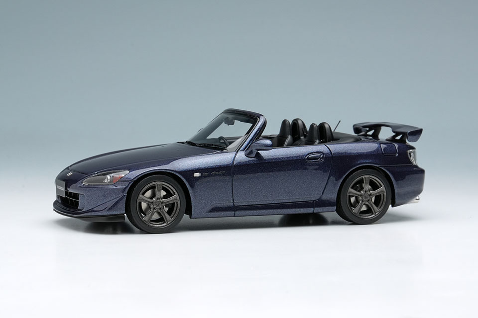 EM678H EIDOLON 1/43 Honda S2000 （AP2） Type S 2007 プレミアムサンセットモーブパール