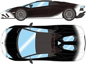 EM767C EIDOLON 1/43 Lamborghini Aventador S Roadster 50th Anniversary Japan 2018 ビアンコジャポネ/ブラックグ