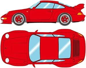 VM114I VISION 1/43 Porsche 911 (993) GT2 Street 1996 ガーズレッド(レッドホイール)