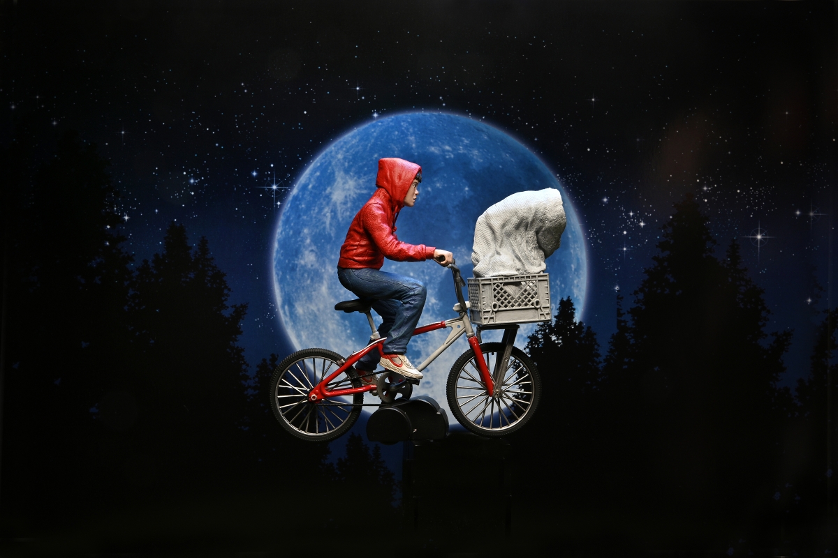 E.T.&エリオット 40th アニバーサリー ディスプレイフィギュア E.T. 完成品 フィギュア ネカ/豆魚雷