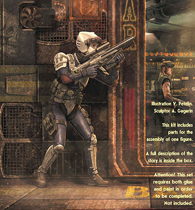 MB24055 マスターボックス 1/24 宇宙の果ての奇妙な仲間シリーズ1:特殊部隊員ローリー・ライトニングボルト