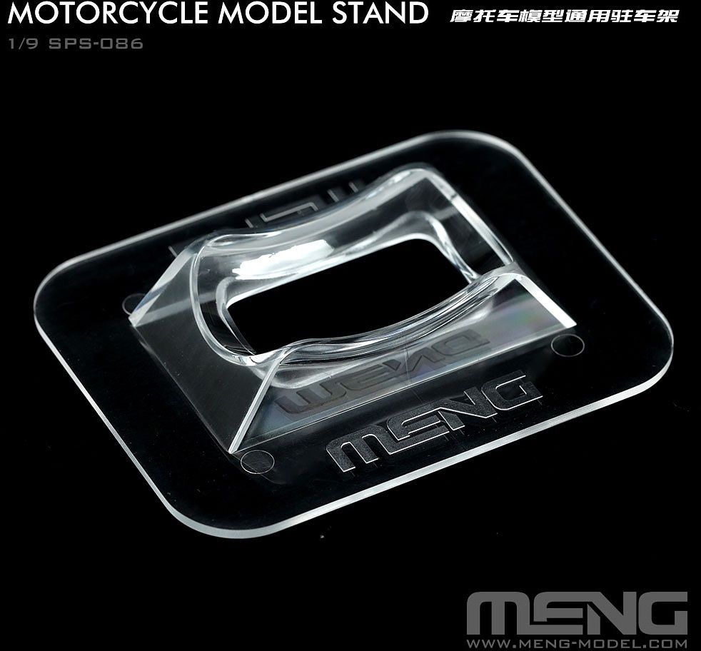 MENSPS-086 MENG MODE 1/9 バイク用クリアスタンド （アクセサリー）