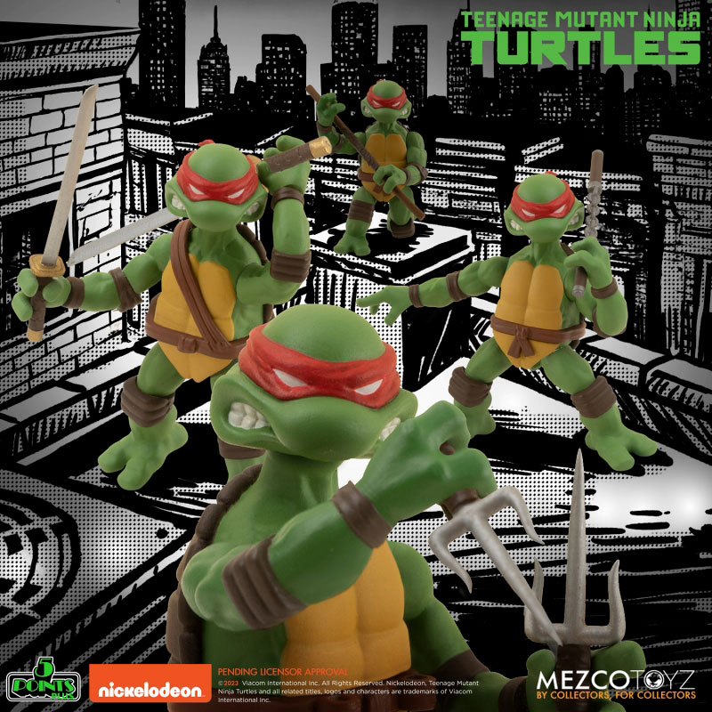 5ポイント プラス/ TMNT ティーンエイジ・ミュータント・ニンジャ・タートルズ: タートルズ アクションフィギュア セット