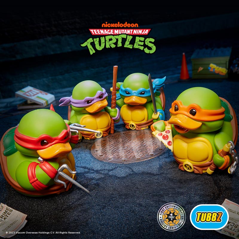 TUBBZ/ TMNT ティーンエイジ・ミュータント・ニンジャ・タートルズ: ミケランジェロ ラバーダック