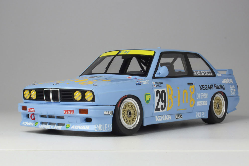 1/24レーシングシリーズ BMW M3 E30 Gr.A 1990 インターTEC クラスウィナー in 富士スピードウェイ マスキングシート付き