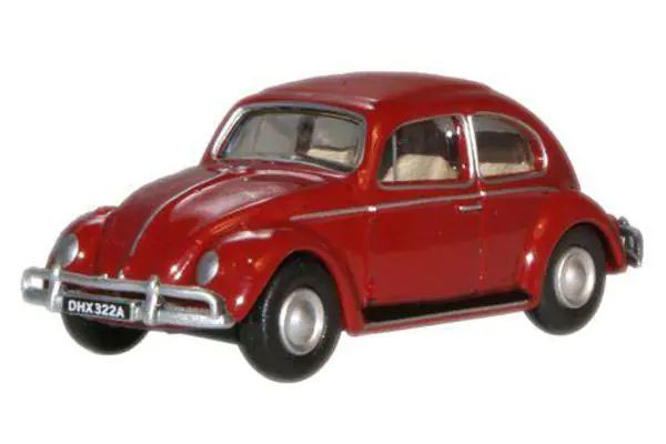 OX76VWB002 OXFORD 1/76 VW ビートル ルビーレッド