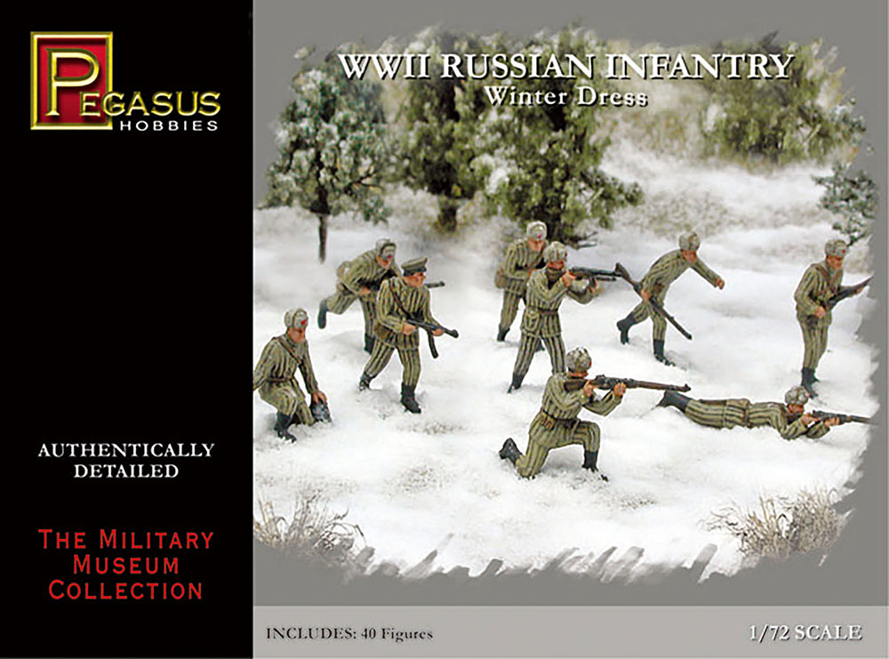 1/72 WW.II ソビエト軍 冬季装備歩兵セット 1