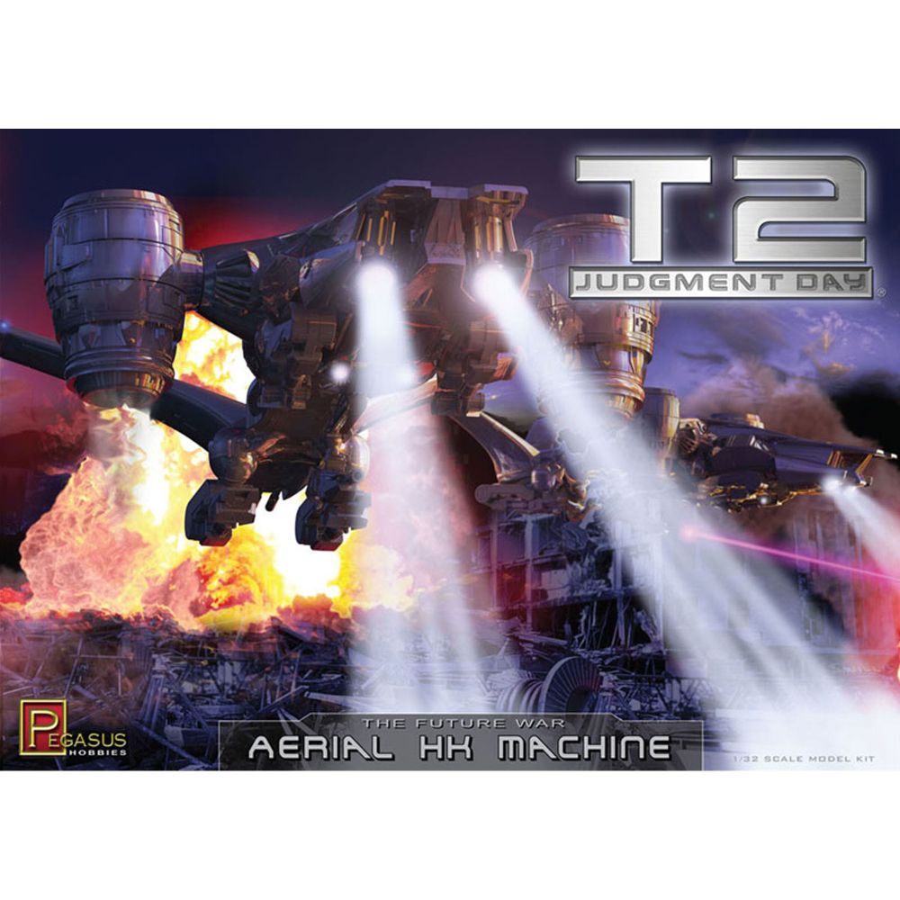 ターミネーター2 フライングハンターキラー希少　レア　 ペガサスホビー 1/32 ターミネーター2 エアリアル・ハンター・キラー【PH9016