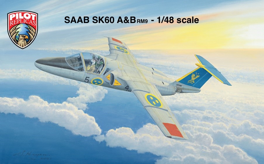 1/48 サーブ SK60A/B ジェット練習機/地上攻撃機