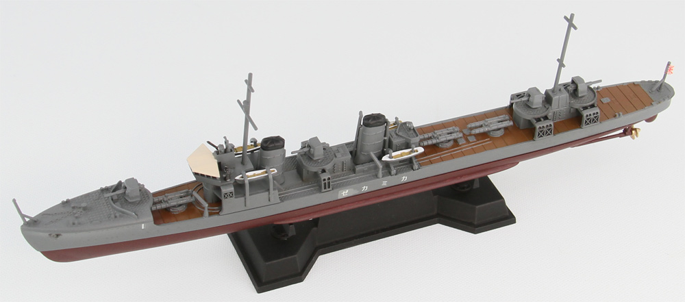 W175 1/700 日本海軍 神風型駆逐艦 神風 フルハルモデル +特殊潜航艇 海龍
