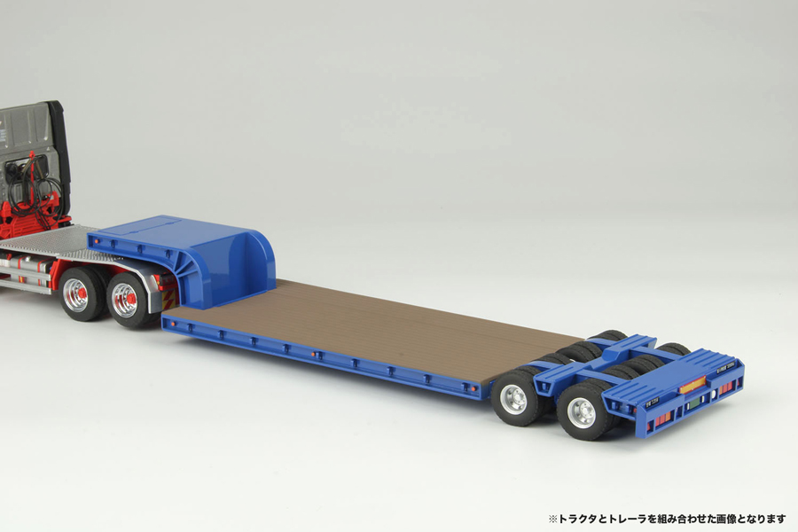 プラッツ ケンクラフト 1 50 16輪 中低床重量物運搬用トレーラ 自動 