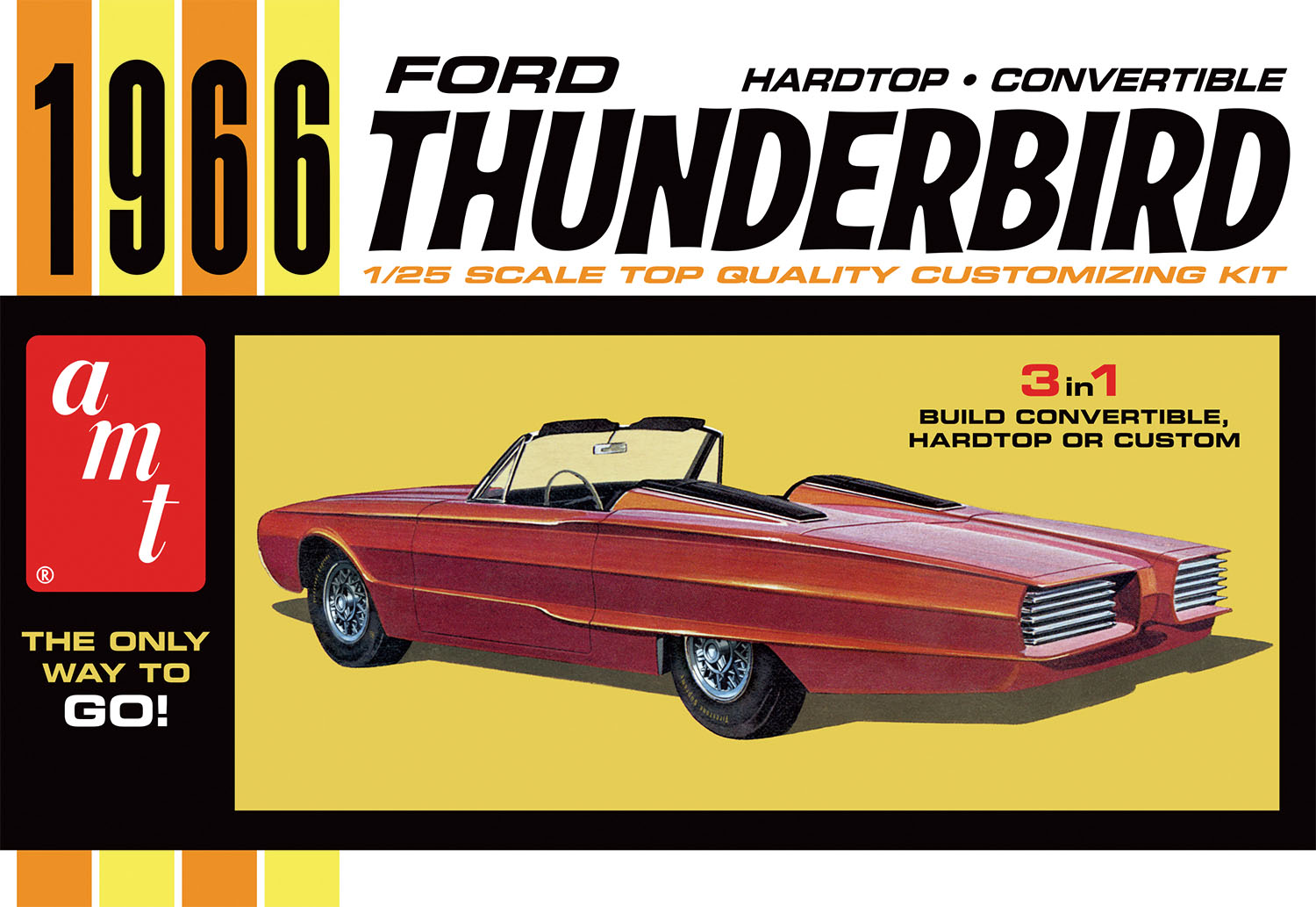 1/25 1966 フォード サンダーバード ハードトップ/コンバーチブル