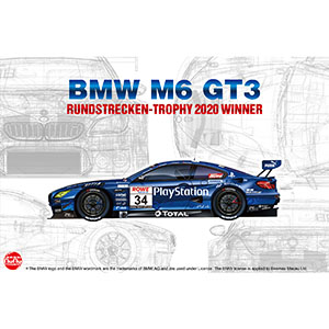 PN24027 NuNu 1/24 レーシングシリーズ BMW M6 GT3 2020 ニュルブルクリンク耐久シリーズ ウィナー PS