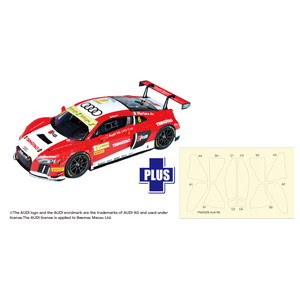 PN24024MS NUNU 1/24 レーシングシリーズ アウディ R8 LMS GT3 2015 FIA GT3ワールドカップ マスキングシート付き