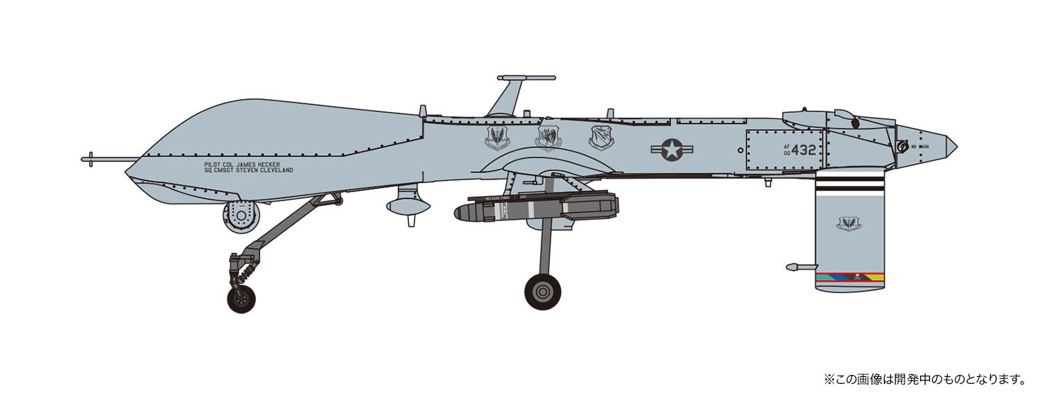 AC-64 1/72 アメリカ空軍 無人攻撃機 MQ-1B プレデター 'ラストミッション'