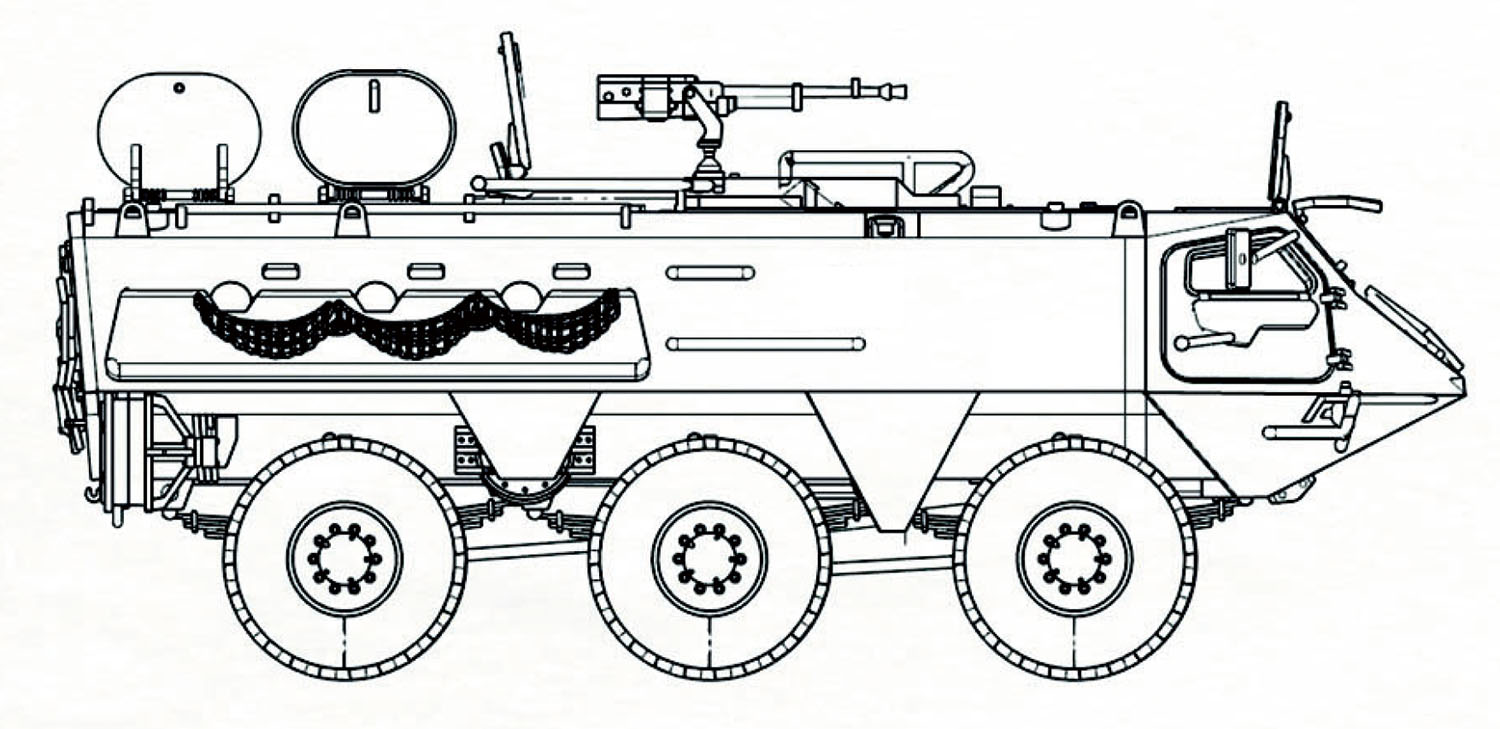 FIP-3 フィンミルモデル 1/72 NATO シス xa-180装甲車