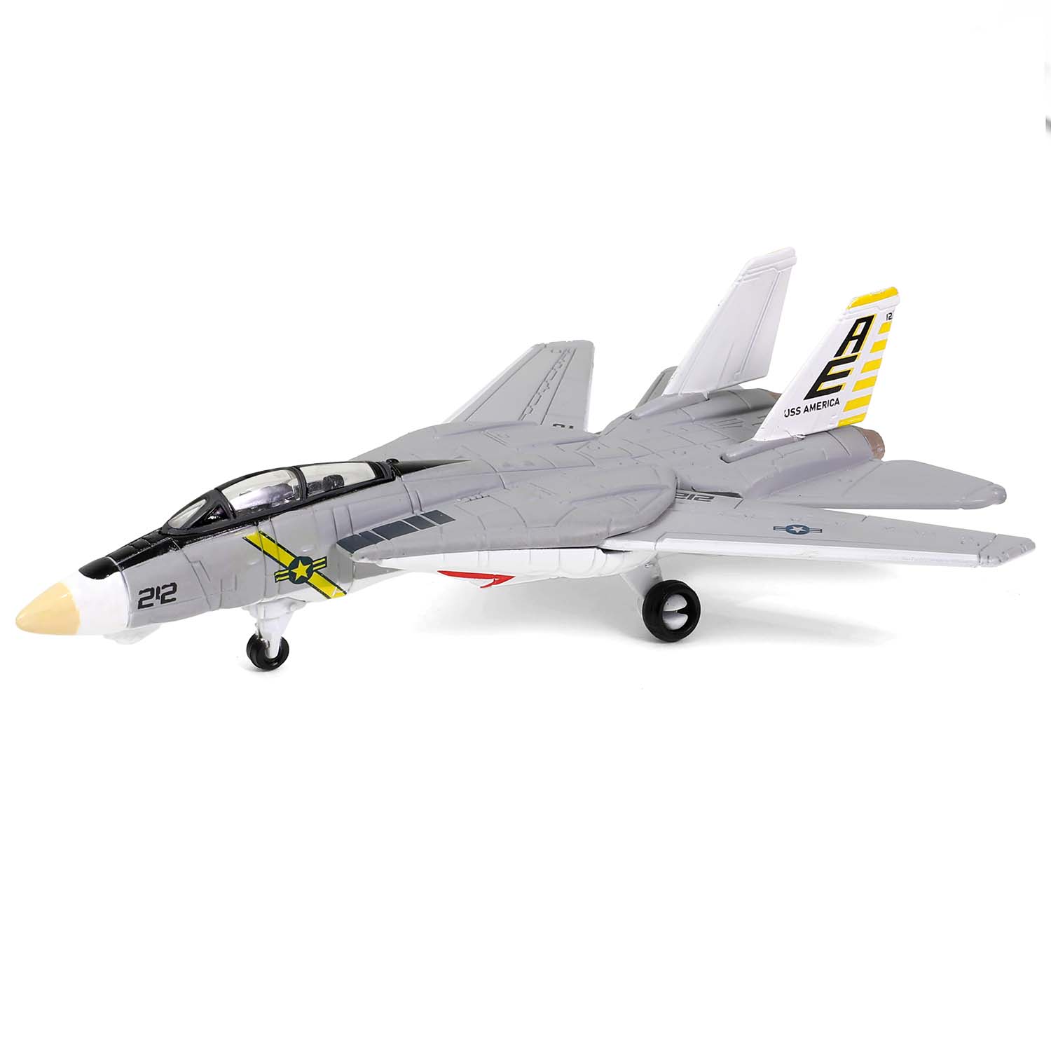 アメリカ海軍 F-14 トムキャット VF-142 ゴーストライダー ＆ 空母