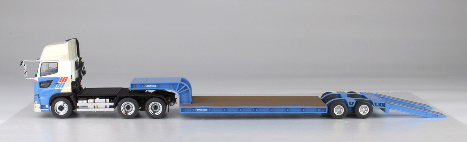 1/50 日野プロフィアSS 6×4 トラクタ & 16輪中低床重量物運搬用トレーラ ロジスティード仕様 現行モデル