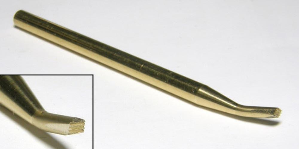 ヒートペン用オプションビット 溶接跡0.4mm４枚刃ビット (1/76ツィンメリット)
