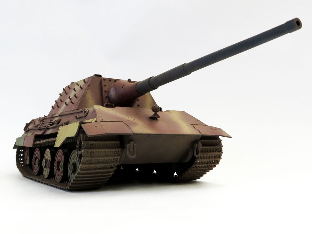 ドイツ・タイガー重戦車 ヤークトティーガーヤークトパンター1/35 完成 