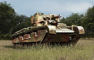 DR6968 ドラゴン 1/35 WW．II ドイツ軍 ノイバウファールツォイク多砲塔戦車 2号車
