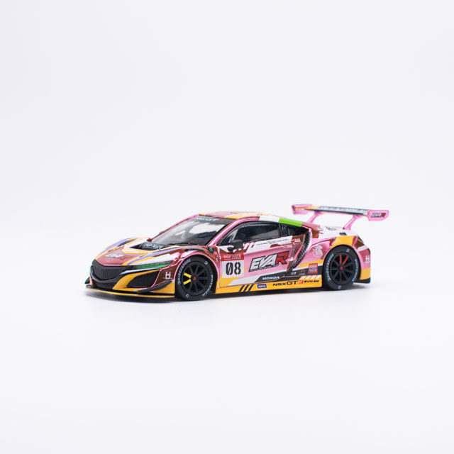 PR640109 POP RACE 1/64 HONDA NSX GT3 EVO22 EVA RT PRODUCTION MODEL CUSTOM TYPE-08