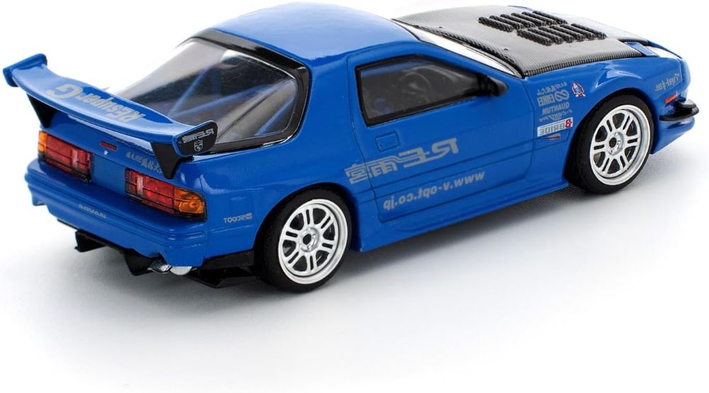 1/64 MAZDA RX-7 (FC3S) RE-AMEMIYA - RE-AMEMIYA BLUE 1/64 マツダ RX