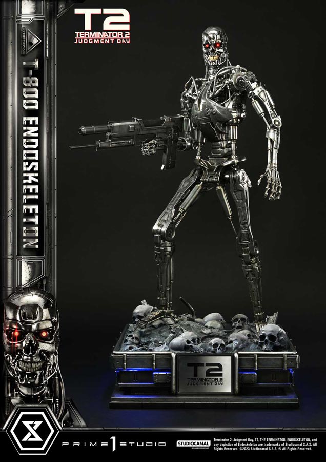 SIDESHOW ターミネーター2 T-800 エンドスケルトン 1/2 レプリカ