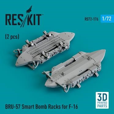 1/72 F-16用BRU-57 爆弾ラック (2個入)