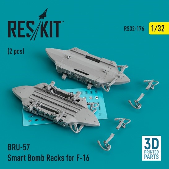 1/32 F-16用BRU-57 爆弾ラック (2個入)