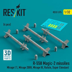 1/32 R.550 マジック2 ミサイル (4個入)