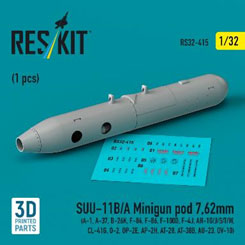 1/32 SUU-11B/A 7.62mmミニガンポッド