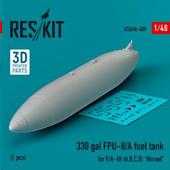 1/48 F/A-18 (A、B、C、D) 330ガロンFPU-8/A 増槽