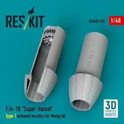 1/48 F/A-18 スーパーホーネットアフターバーナー タイプ1 (モンモデル用)