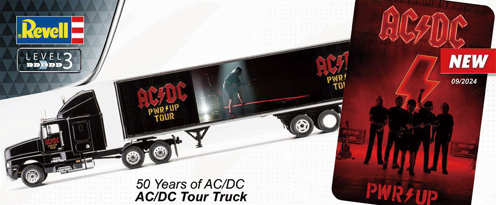 07731 ドイツレベル 1/32 AC/DCツアートラック 50周年記念