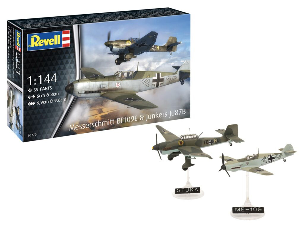 メッサーシュミット Bf109E & ユンカース Ju87B スツーカ