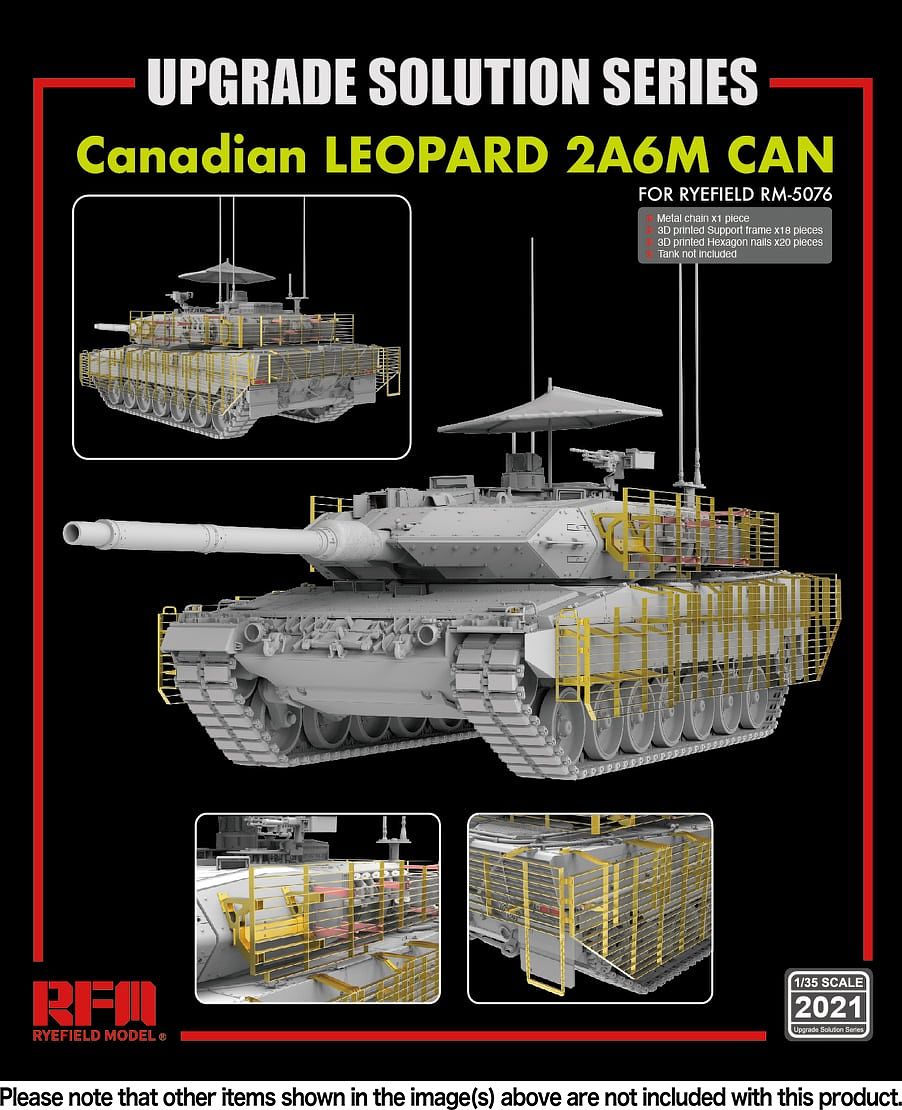 RFM2021 ライフィールド 1/35 カナダ軍 レオパルト2A6M CAN用 グレード