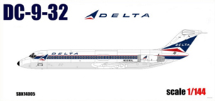 1/144 DC-9-32 北米
