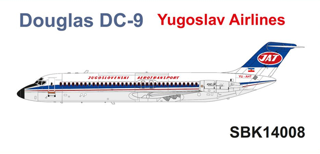 1/144 DC-9-30 ユーゴスラヴィア