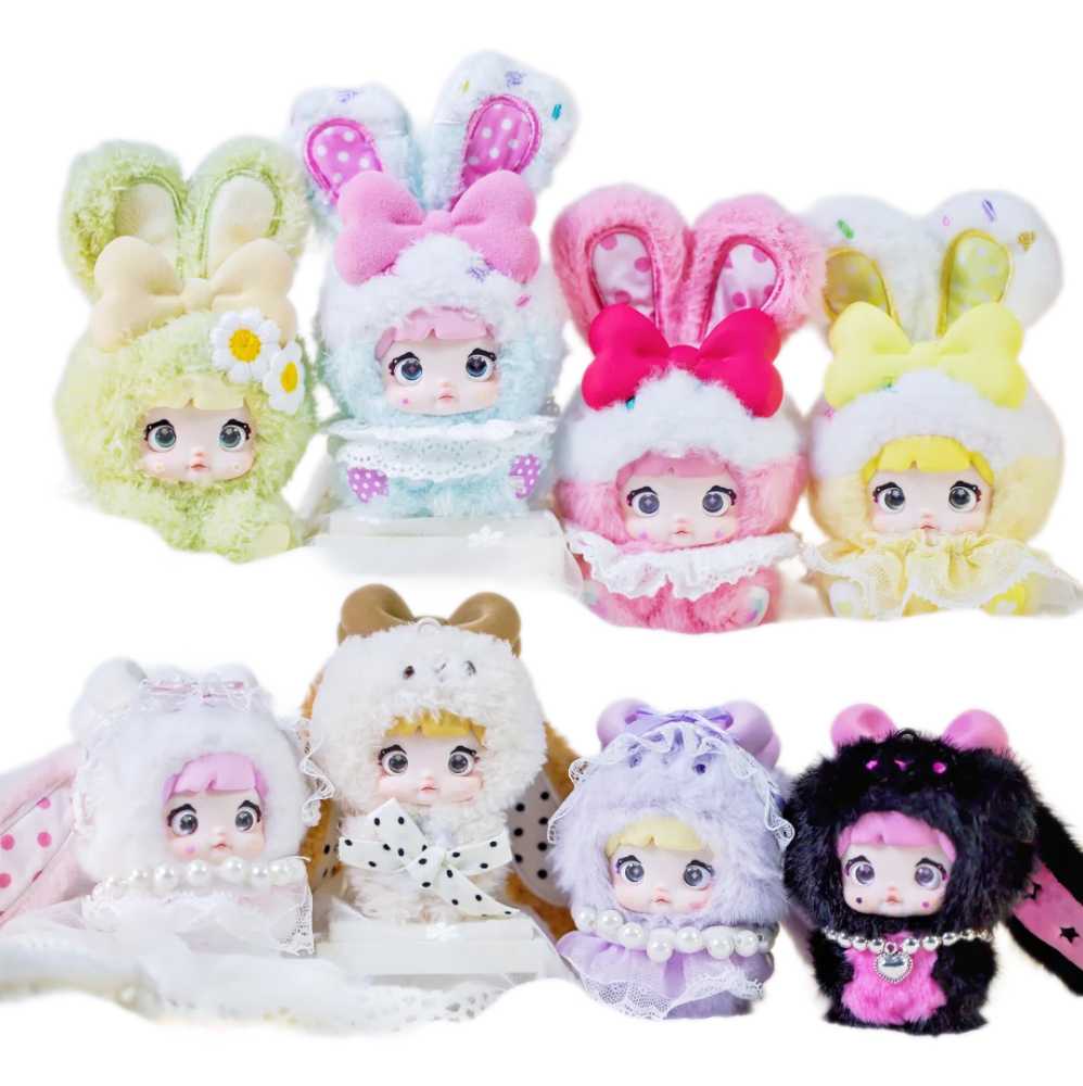 Nommi Baby Sweetheart Bunny Plush【1BOX8個入】【PF432