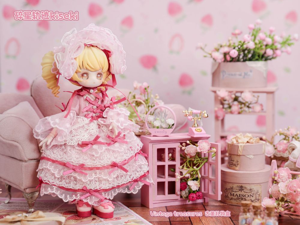 Vintage treasures - アンティークギフトボックス【1BOX8個入】【PF443