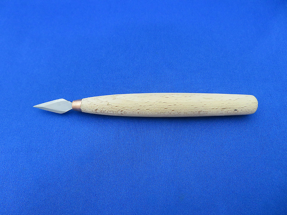 AL-K272 シモムラアレック 職人堅気 職人完全手作り品 鏃刀（ やじりとう）A 直刃