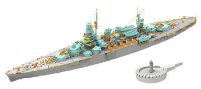 伊アンドレア・ドーリア超弩級戦艦１９４１・フルレジン