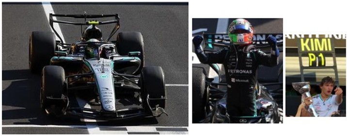 64S275 1/64 Mercedes-AMG Petronas Formula 1 Team W17 No.12 Winner Italian GP 2026 Kimi Antonelli