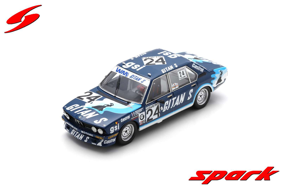 SB490 1/43 BMW 530i No.24 7th 24H Spa 1981J-L. Trintignant - M. Hoepfner - A. Cudini - D. Bell