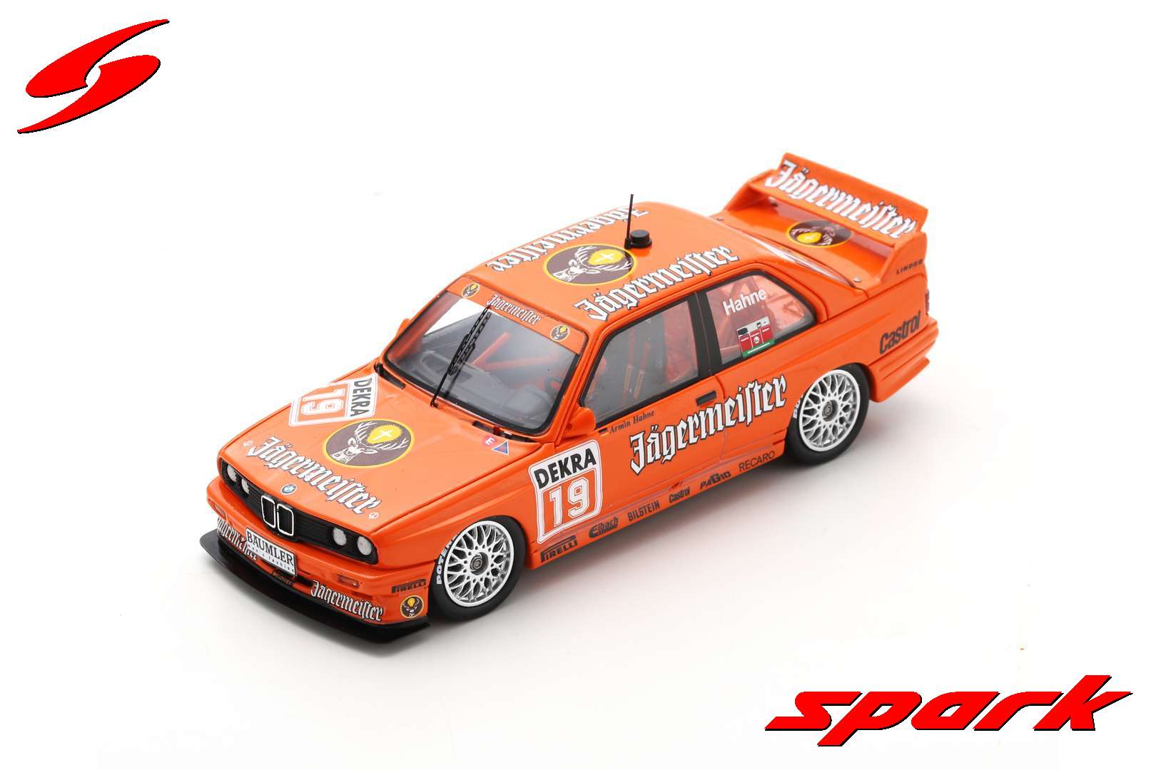 SG604 1/43 BMW E30 M3 No.19 Team Linder DTM 1992 Armin Hahne