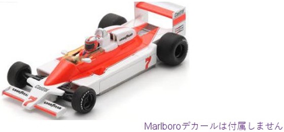 McLaren M28 No.7 Marlboro Team McLaren-Ford 3rd Argentinian GP 1979 John Watson