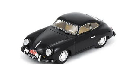 Porsche 356 1500 No.422 Monte Carlo Rally 1953 R. von Frankenberg - K.O Bendix Black